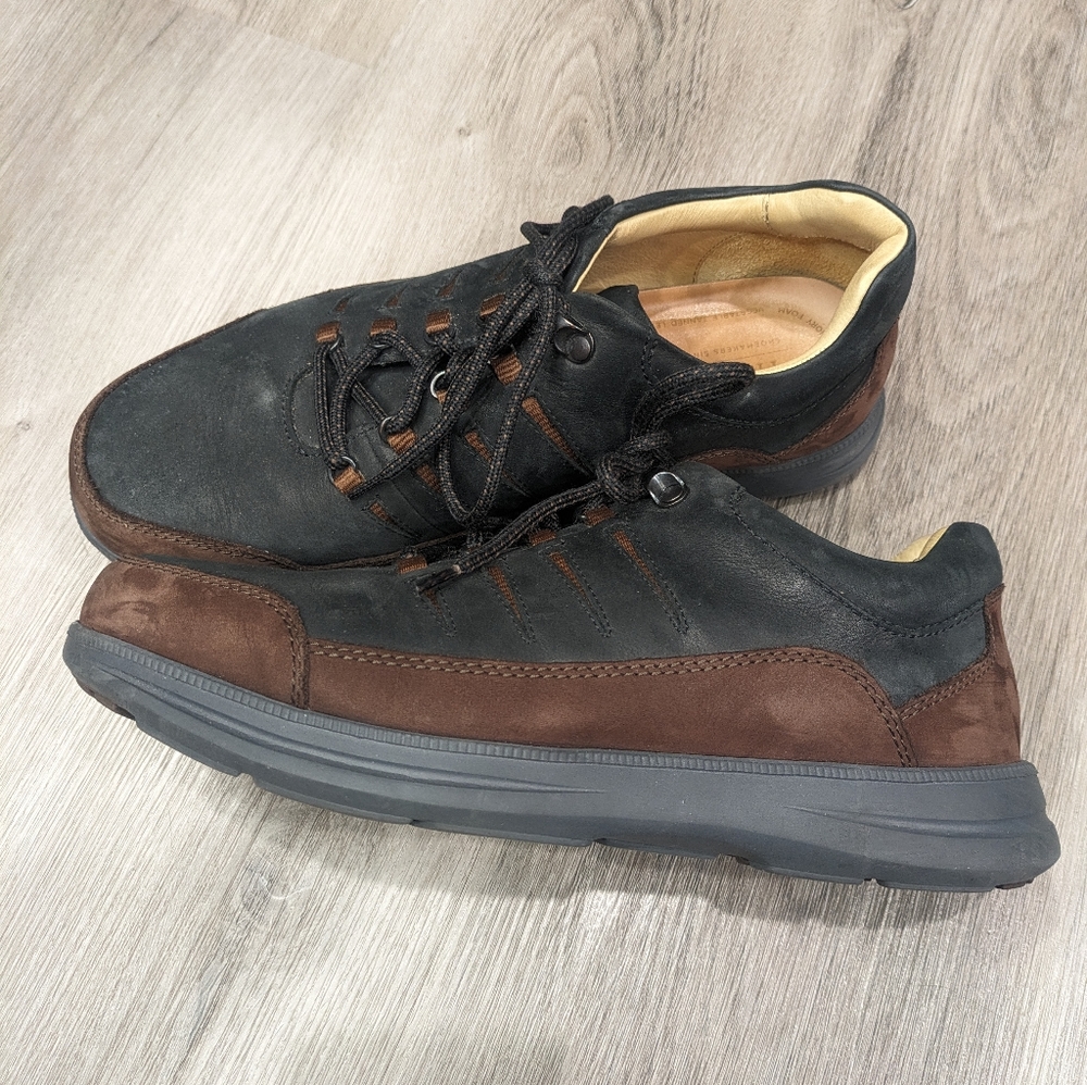 Samuel Hubbard Open Road Black Waxhide Suede Nubuck Shoes. Size 9 Wide